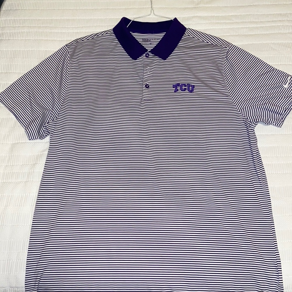 TCU Nike XL Mens polo